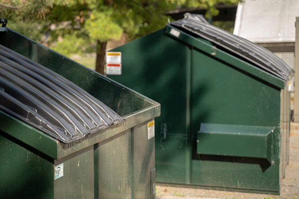 we offer a variety of commercial dumpsters sizes to accommodate the needs of businesses
